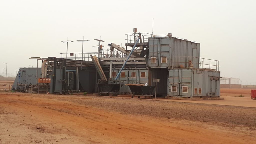 Seawater desalination plant in Guinea